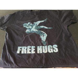 Free Hugs wrestling suplex shirt 3xl